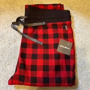 Eddie Bauer Buffalo Check Sleep Pants Medium Tall